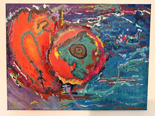 Ocean Heart: Abstract Expression
