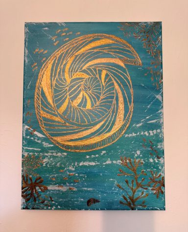 Golden Spiral: Ocean Harmony